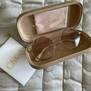 Chloe Geometric Sunglasses - Like New